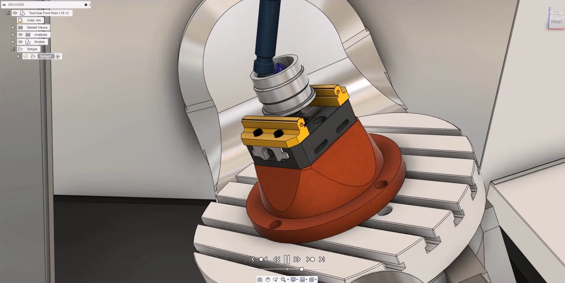 automatización del mecanizado CNC