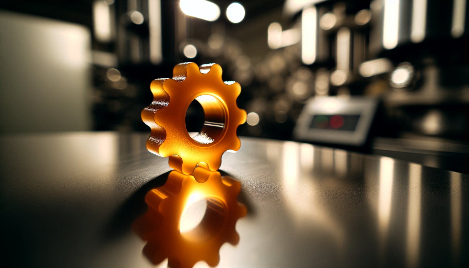 pieza de material sostenible para mecanizado cnc